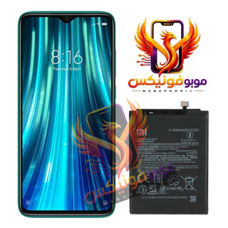 باتری شیائومی Redmi Note 8 Pro مدل BM4J اورجینال گارانتی یکساله (حتی بادکردگی) ارسال سریع از موبوفونیکس