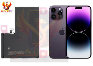 باتری آیفون iphone 14 Promax اورجینال گارانتی یکساله (حتی بادکردگی) ارسال سریع از موبوفونیکس