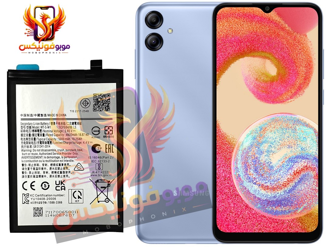 باتری سامسونگ Samsung A04e اورجینال با گارانتی یکساله (حتی بادکردگی) ارسال سریع از موبوفونیکس