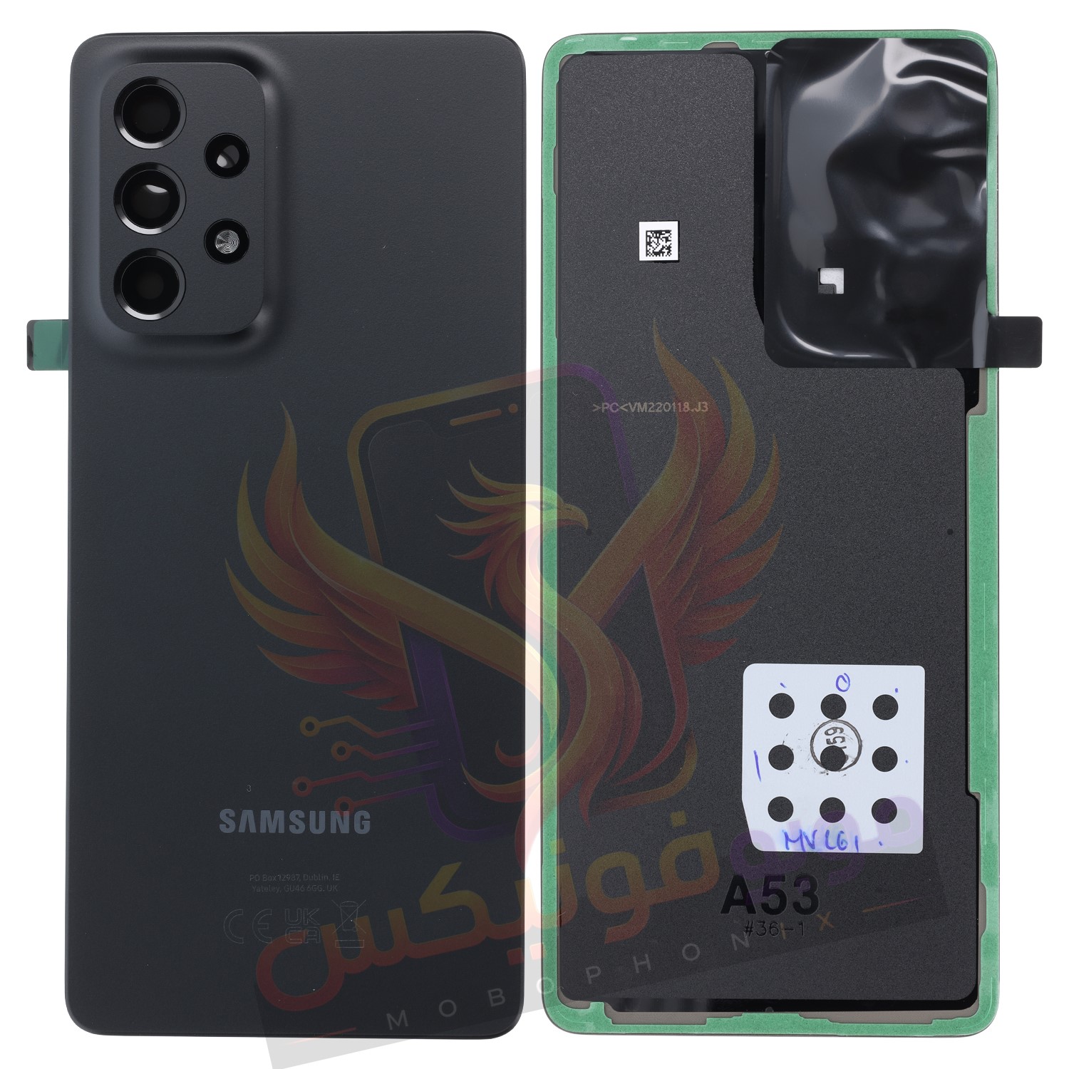 درب پشت سامسونگ Samsung A53 اورجینال (با ضمانت) ارسال سریع از موبوفونیکس