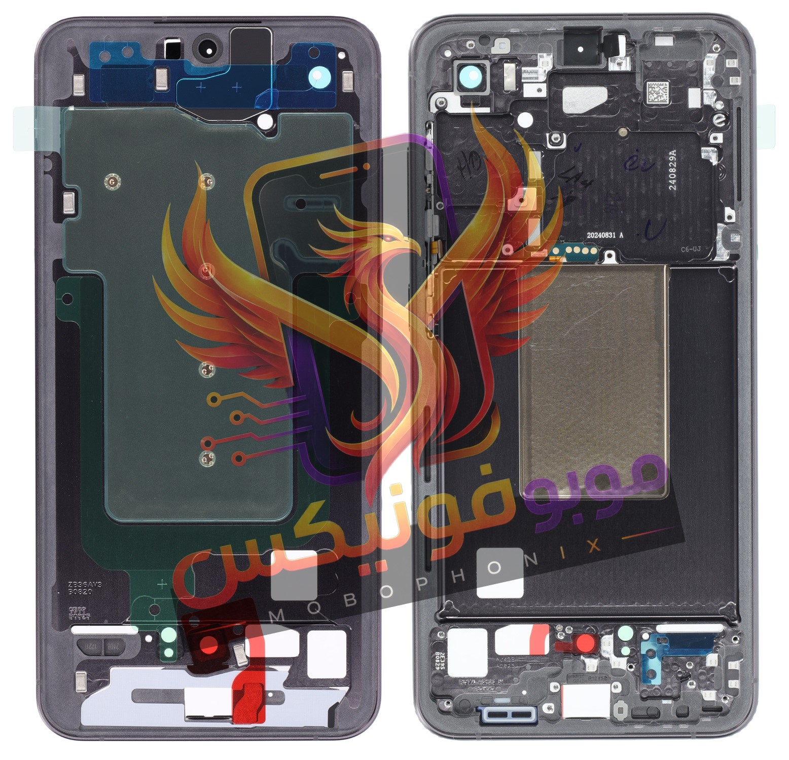 فریم و قاب (شاسی Lcd) سامسونگ Samsung S24 Fe اورجینال (با ضمانت) ارسال سریع از موبوفونیکس